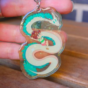 Llavero Haku El viaje de Chihiro Ghibli