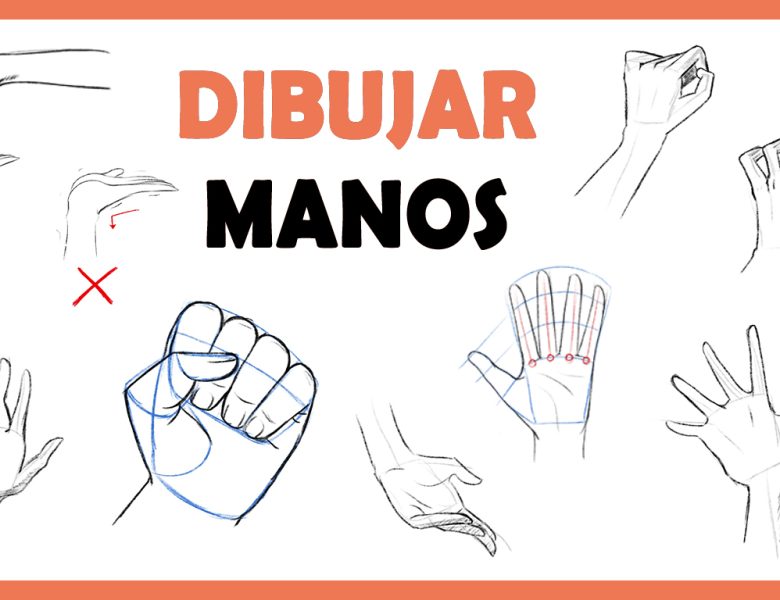 Cómo DIBUJAR bien las MANOS 👊🏻 Cómo dibujar manos y dedos