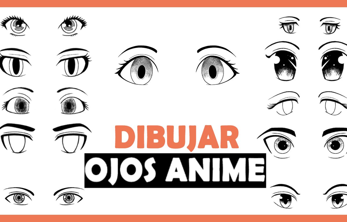🔥 Cómo dibujar ojos anime DE MUJER y DE HOMBRE ✅