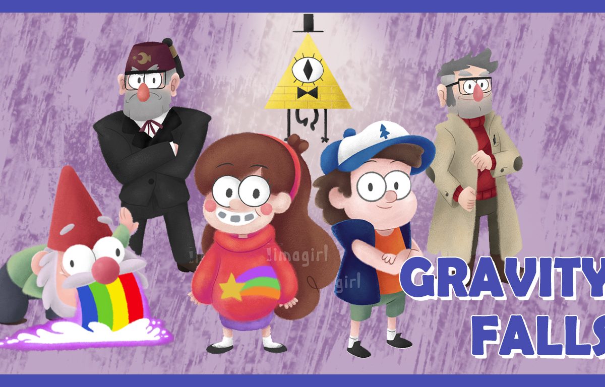 GRAVITY FALLS dibujos paso a paso ♦ Cómo DIBUJAR PERSONAJES de Gravity Falls ♦ 🔮