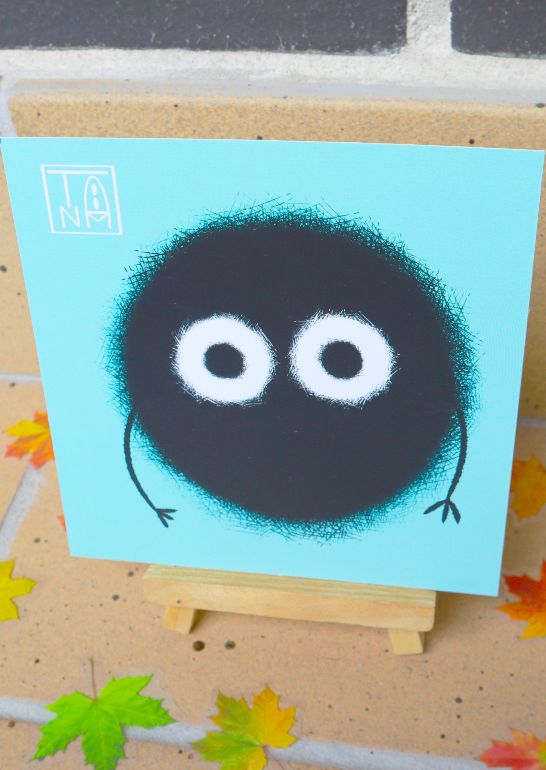 Ilustración Susuwatari – bola negra - Imagen 3