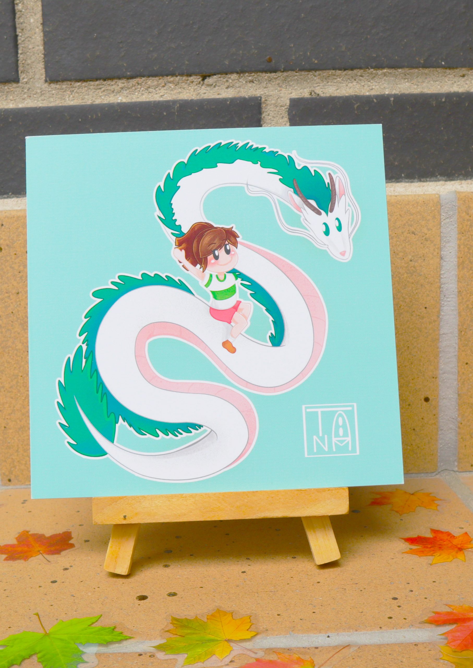 Ilustración Haku – El Viaje de Chihiro - Imagen 4