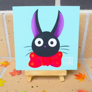 Ilustración Jiji Cat – Studio Ghibli
