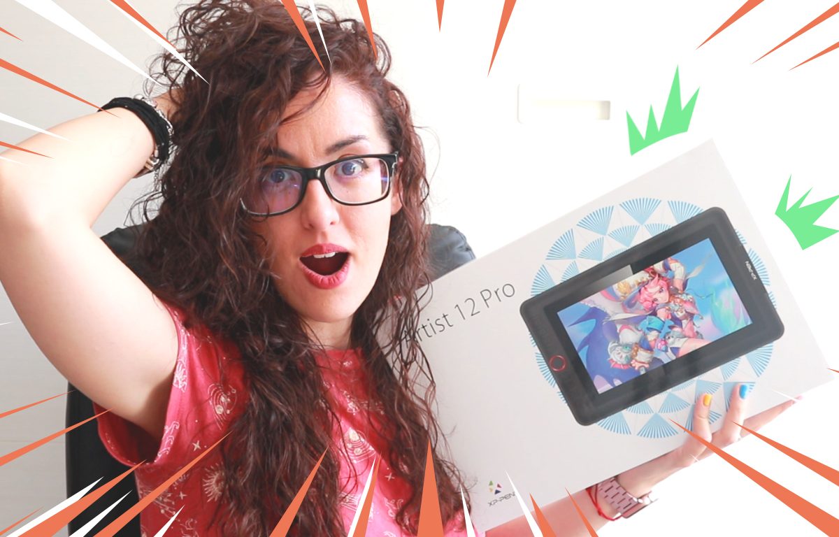 🥇 TABLETA GRÁFICA con PANTALLA más BARATA | La tableta gráfica XP PEN Artist 12