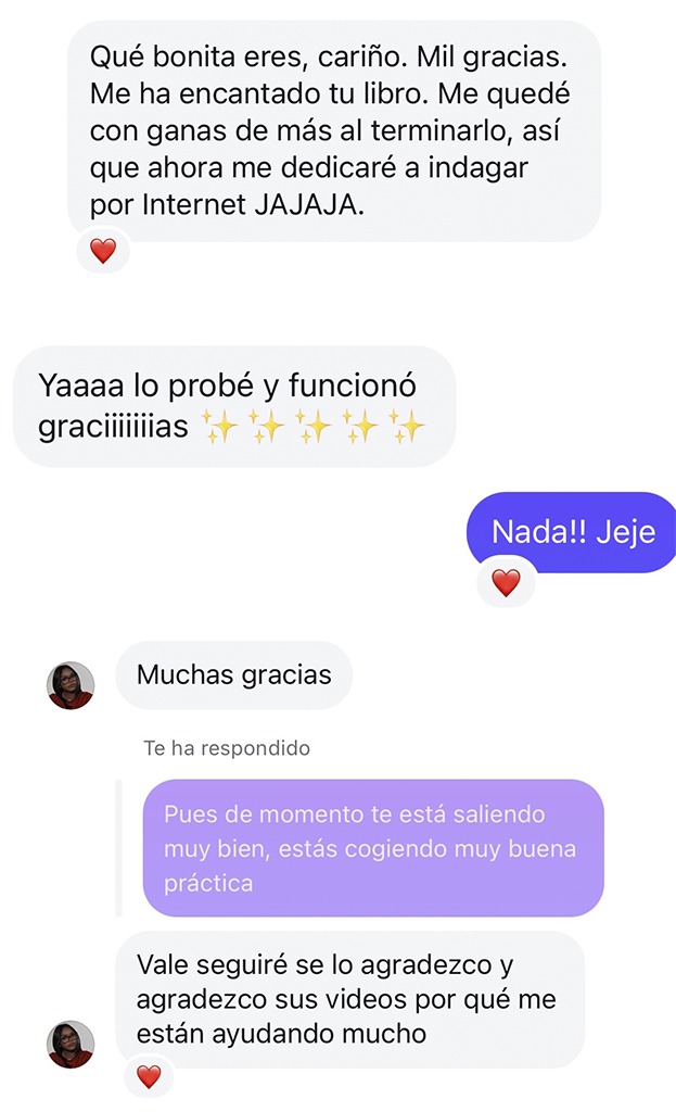 Mensaje de feedback 3